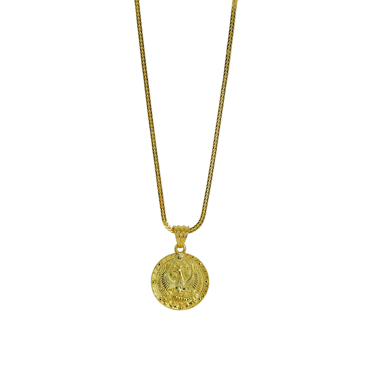 Scorpio Zodiac Necklace – Gold Plated Sterling Silver Medallion
